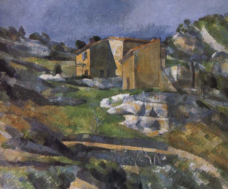 Paul Cezanne house near the valley Sweden oil painting art